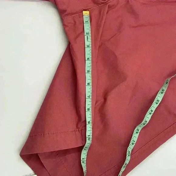 Tommy Hilfiger Men's 40W Pink Salmon Flat Front shorts 100% Cotton - Picture 6 of 9